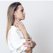 Peridot adaptable ring